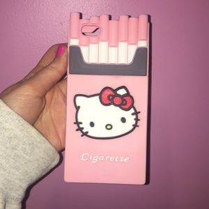 Hello kitty “cigarette” iPhone 6/6s case. NOT PLUS